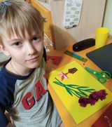 Иван Коротин за работой