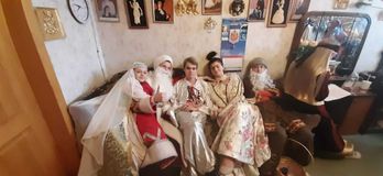 В милой гримёрке перед спектаклем!